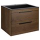 VINCEA База под раковину Chiara 2D 600 подвесная, 2 выкатных ящика soft-close, T.Oak VMC-2C2600TO - фото 372863