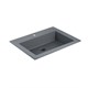 VINCEA Раковина VCB-13600G из кварца, цвет серый VCB-13600G - фото 372876