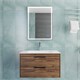 VINCEA База под раковину Chiara 2D 800 подвесная, 2 выкатных ящика soft-close, С.Oak VMC-2C2800CO - фото 372882