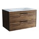 VINCEA База под раковину Chiara 2D 800 подвесная, 2 выкатных ящика soft-close, С.Oak VMC-2C2800CO - фото 372891