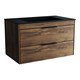 VINCEA База под раковину Chiara 2D 800 подвесная, 2 выкатных ящика soft-close, С.Oak VMC-2C2800CO - фото 372892