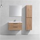 VINCEA База под раковину Chiara 2D 800 подвесная, 2 выкатных ящика soft-close, N.Oak VMC-2C2800NO - фото 372907