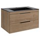 VINCEA База под раковину Chiara 2D 800 подвесная, 2 выкатных ящика soft-close, N.Oak VMC-2C2800NO - фото 372910