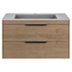 VINCEA База под раковину Chiara 2D 800 подвесная, 2 выкатных ящика soft-close, N.Oak VMC-2C2800NO - фото 372912