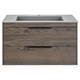 VINCEA База под раковину Chiara 2D 800 подвесная, 2 выкатных ящика soft-close, R.Oak VMC-2C2800RO - фото 372921