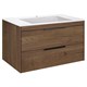 VINCEA База под раковину Chiara 2D 800 подвесная, 2 выкатных ящика soft-close, T.Oak VMC-2C2800TO - фото 372932