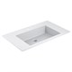 VINCEA Раковина VCB-13800W из искусственного камня, цвет белый VCB-13800W - фото 372935
