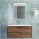 VINCEA База под раковину Chiara 2D 1000 подвесная, 2 выкатных ящика soft-close, С.Oak VMC-2C2100CO - фото 372944