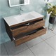 VINCEA База под раковину Chiara 2D 1000 подвесная, 2 выкатных ящика soft-close, С.Oak VMC-2C2100CO - фото 372947