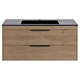 VINCEA База под раковину Chiara 2D 1000 подвесная, 2 выкатных ящика soft-close, N.Oak VMC-2C2100NO - фото 372967