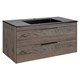 VINCEA База под раковину Chiara 2D 1000 подвесная, 2 выкатных ящика soft-close, R.Oak VMC-2C2100RO - фото 372975