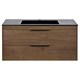 VINCEA База под раковину Chiara 2D 1000 подвесная, 2 выкатных ящика soft-close, T.Oak VMC-2C2100TO - фото 372985