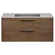 VINCEA База под раковину Chiara 2D 1000 подвесная, 2 выкатных ящика soft-close, T.Oak VMC-2C2100TO - фото 372986