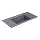 VINCEA Раковина VCB-13100G из кварца, цвет серый VCB-13100G - фото 372996