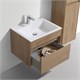 VINCEA База под раковину Chiara 600 подвесная, 1 выкатной ящик soft-close, N.Oak VMC-2C600NO - фото 373025