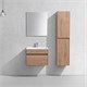 VINCEA База под раковину Chiara 600 подвесная, 1 выкатной ящик soft-close, N.Oak VMC-2C600NO - фото 373026
