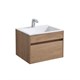 VINCEA База под раковину Chiara 600 подвесная, 1 выкатной ящик soft-close, N.Oak VMC-2C600NO - фото 373029