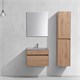 VINCEA База под раковину Chiara 600 подвесная, 1 выкатной ящик soft-close, N.Oak VMC-2C600NO - фото 373030
