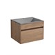 VINCEA База под раковину Chiara 600 подвесная, 1 выкатной ящик soft-close, N.Oak VMC-2C600NO - фото 373031