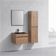 VINCEA База под раковину Chiara 600 подвесная, 1 выкатной ящик soft-close, N.Oak VMC-2C600NO - фото 373033