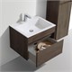VINCEA База под раковину Chiara 600 подвесная, 1 выкатной ящик soft-close, R.Oak VMC-2C600RO - фото 373036