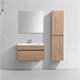 VINCEA База под раковину Chiara 800 подвесная, 1 выкатной ящик soft-close, N.Oak VMC-2C800NO - фото 373086