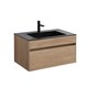 VINCEA База под раковину Chiara 800 подвесная, 1 выкатной ящик soft-close, N.Oak VMC-2C800NO - фото 373092