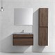 VINCEA База под раковину Chiara 800 подвесная, 1 выкатной ящик soft-close, R.Oak VMC-2C800RO - фото 373099