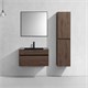 VINCEA База под раковину Chiara 800 подвесная, 1 выкатной ящик soft-close, R.Oak VMC-2C800RO - фото 373102