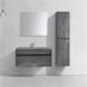 VINCEA База под раковину Chiara 1000 подвесная, 1 выкатной ящик soft-close, G.Stone VMC-2C100GS - фото 373136