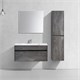 VINCEA База под раковину Chiara 1000 подвесная, 1 выкатной ящик soft-close, G.Stone VMC-2C100GS - фото 373137