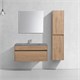 VINCEA База под раковину Chiara 1000 подвесная, 1 выкатной ящик soft-close, N.Oak VMC-2C100NO - фото 373144