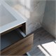 VINCEA База под раковину Luka 600 подвесная, 2 выкатных ящика soft-close, С.Oak VMC-2L600CO - фото 373168