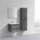 VINCEA База под раковину Luka 600 подвесная, 2 выкатных ящика soft-close, G.Stone VMC-2L600GS - фото 373185