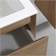 VINCEA База под раковину Luka 600 подвесная, 2 выкатных ящика soft-close, N.Oak VMC-2L600NO - фото 373192
