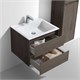 VINCEA База под раковину Luka 600 подвесная, 2 выкатных ящика soft-close, R.Oak VMC-2L600RO - фото 373200
