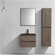 VINCEA База под раковину Luka 600 подвесная, 2 выкатных ящика soft-close, R.Oak VMC-2L600RO - фото 373208