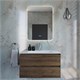 VINCEA База под раковину Luka 800 подвесная, 2 выкатных ящика soft-close, С.Oak VMC-2L800CO - фото 373222