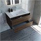 VINCEA База под раковину Luka 800 подвесная, 2 выкатных ящика soft-close, С.Oak VMC-2L800CO - фото 373223