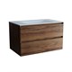 VINCEA База под раковину Luka 800 подвесная, 2 выкатных ящика soft-close, С.Oak VMC-2L800CO - фото 373233