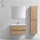 VINCEA База под раковину Luka 800 подвесная, 2 выкатных ящика soft-close, N.Oak VMC-2L800NO - фото 373249