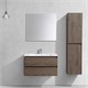 VINCEA База под раковину Luka 800 подвесная, 2 выкатных ящика soft-close, R.Oak VMC-2L800RO - фото 373260