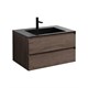 VINCEA База под раковину Luka 800 подвесная, 2 выкатных ящика soft-close, R.Oak VMC-2L800RO - фото 373267