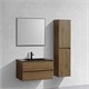 VINCEA База под раковину Luka 800 подвесная, 2 выкатных ящика soft-close, T.Oak VMC-2L800TO - фото 373277