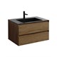 VINCEA База под раковину Luka 800 подвесная, 2 выкатных ящика soft-close, T.Oak VMC-2L800TO - фото 373278