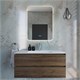 VINCEA База под раковину Luka 1000 подвесная, 2 выкатных ящика soft-close, C.Oak VMC-2L100CO - фото 373285