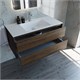 VINCEA База под раковину Luka 1000 подвесная, 2 выкатных ящика soft-close, C.Oak VMC-2L100CO - фото 373286