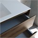 VINCEA База под раковину Luka 1000 подвесная, 2 выкатных ящика soft-close, C.Oak VMC-2L100CO - фото 373287