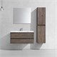 VINCEA База под раковину Luka 1000 подвесная, 2 выкатных ящика soft-close, R.Oak VMC-2L100RO - фото 373315