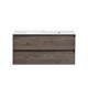 VINCEA База под раковину Luka 1000 подвесная, 2 выкатных ящика soft-close, R.Oak VMC-2L100RO - фото 373318